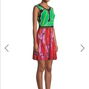 dvf parker knit dress